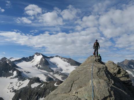 Sur l'arête sud de la Galise