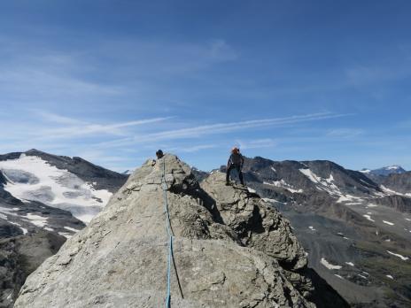 Sur l'arête sud de la Galise