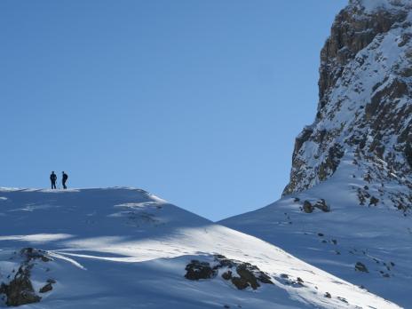Au dessus du col