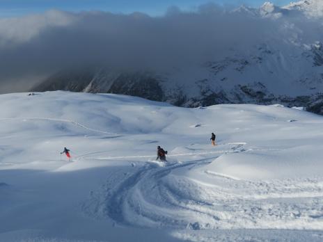 La descente