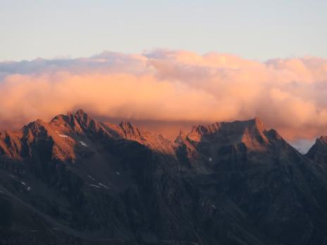 Grand Paradis le matin la vue