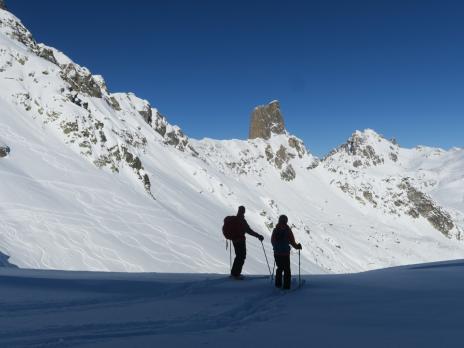 Vue sur Pierra Menta