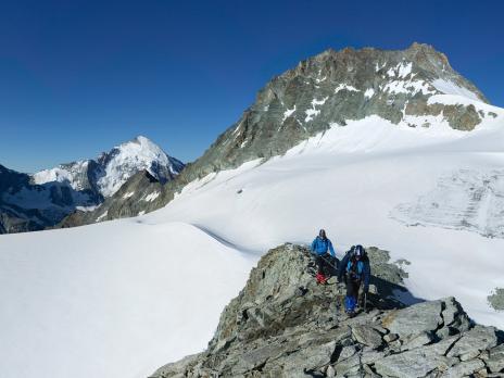 En direction du Mont Durand par l'arête ouest...