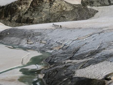 Randonnée glaciaire