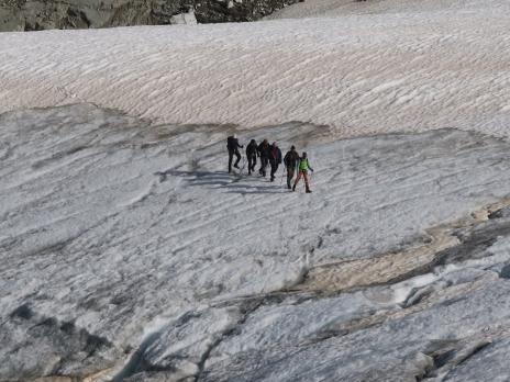 Randonnée glaciaire