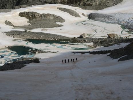 Randonnée glaciaire