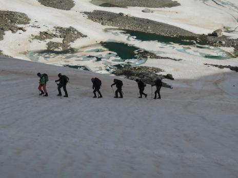 Randonnée glaciaire