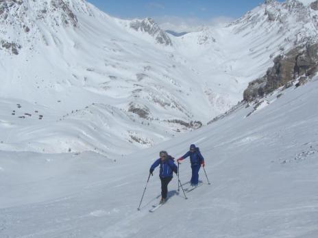 Ski de randonnée dans le massif du Queyras