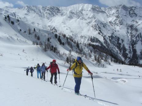 Ski de randonnée dans le massif du Queyras