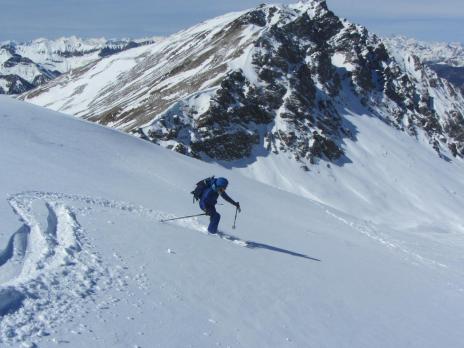 Ski de randonnée dans le massif du Queyras