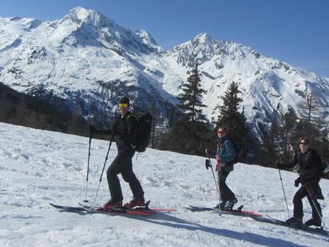 Ski de randonnée au départ de Sainte Foy Tarentaise guides des arcs