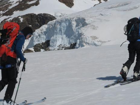 Vers le Mt Rose