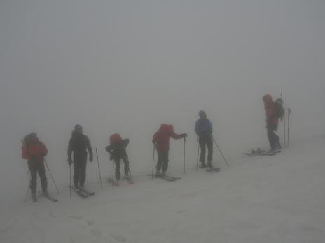Vers le Mt Rose