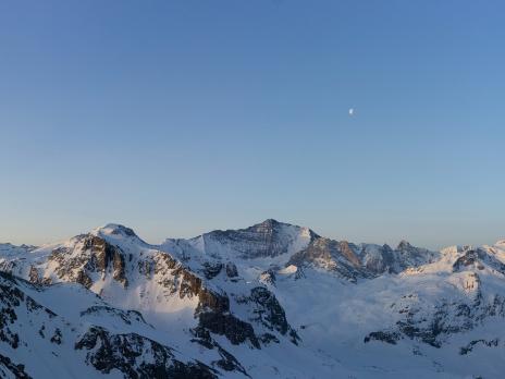 La grande Casse depuis la face sud des Platières