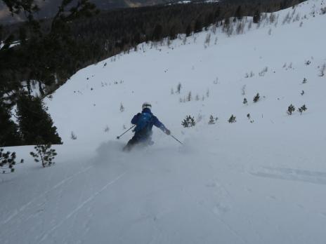 Poudreuse en Vanoise