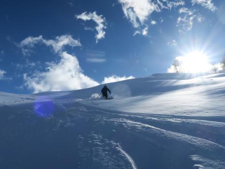 Poudreuse en Vanoise
