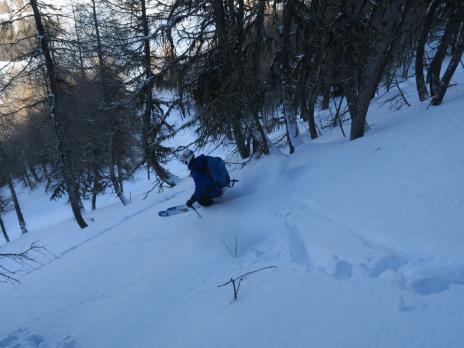 Poudreuse en Vanoise