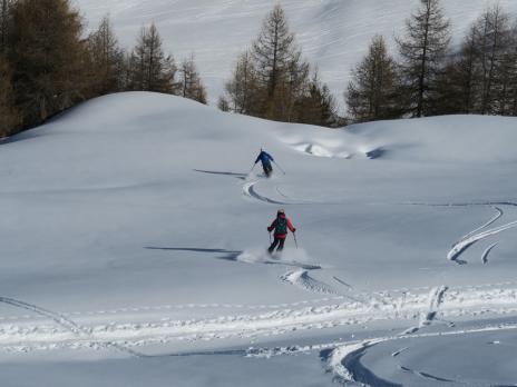 Poudreuse en Vanoise