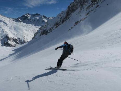 Randonnée à ski vers St Foy