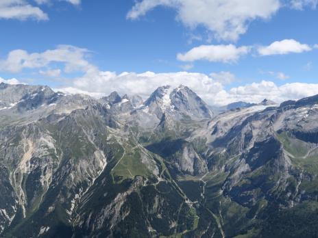 Vue  sur la Grande Casse