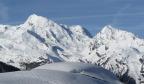 Le Mont Pourri 2eme sommet de la Vanoise vue de Saint Foy Tarentaise