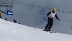 Bernard au départ 40ème championnat de ski UIAGM à Tignes