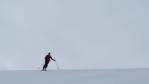 Ski facile sur une neige de printemps