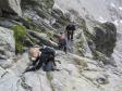 Escalade pour le col du Tondu