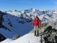 Départ de l'arête Sud du Mont Pourri. La Grande Casse en second plan.
