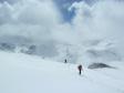 Montée au col du Montet.