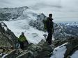 Sur l'arête est de l'Aiguille du St Esprit.
