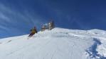 Ski hors piste au départ des Arcs - Vanoise