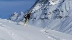 Pardiski ski hors piste avec les guides des Arcs