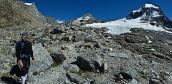 Découverte du matériel sous le Ciarforon.