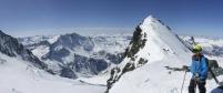 Vue depuis le col.