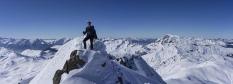 L'arête sommitale du cret du Rey
