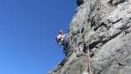 Escalade face sud du Mont Pourri voie Rêve d'océan