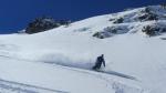 ski hors piste aux Arcs Bureau des guides des Arcs