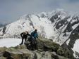 En arrivant au sommet