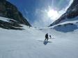 Descente sous la face nord de la Tsanteleina
