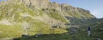 Approche le long du lac de Portette
