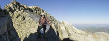 sur l'arête est
