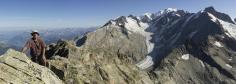 sur l'arête est