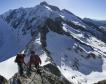 Début de l'arête est, au dessus du col du tondu.