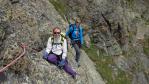 Dans le traversée des guides des Arcs pour retourner au refuge