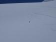 Neige de cinema sur le glacier