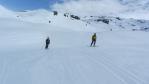 Hors piste à Sainte Foy Tarentaise face sud de Foglietta