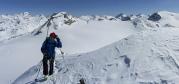 Sur l'arête de la traversière