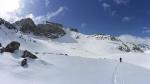 Dans le vallon qui mène au Monte Cervèt.