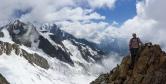 Au pied du dernier ressaut.